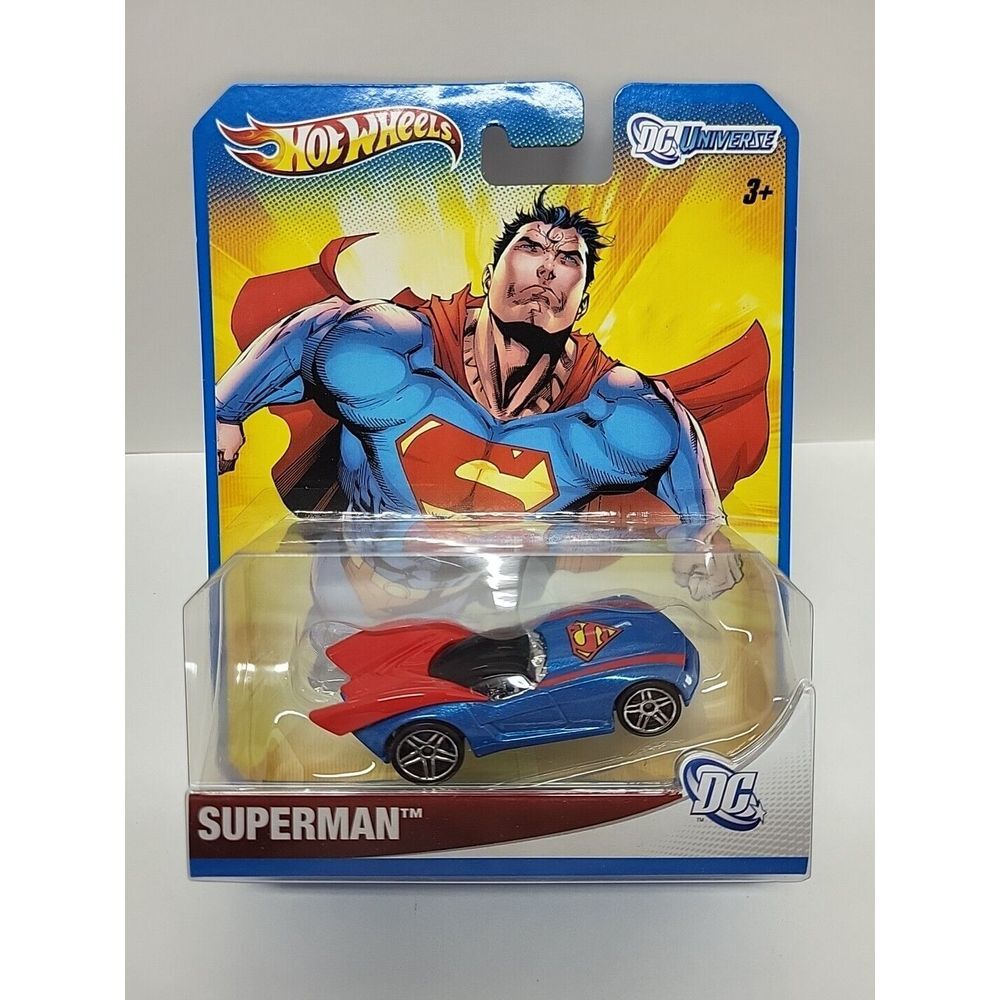2011 Hot Wheels‎ SUPERMAN Character Car DC Universe - 1:64